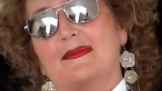 Granny Head #39 On The Balcony