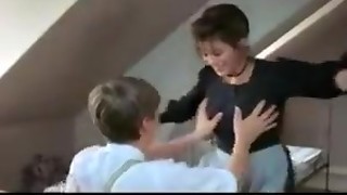 Virginity to big boobed maid