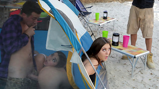 JoJo Kiss  Karlee Grey  Jessy Jones in In Tents Fucking: Part 2 - BrazzersNetwork