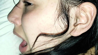 Jizz Inwards My Teenager Best Friend's Taut Cootchie At Night