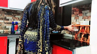 House Wife Assfucked In Kitchen By Cuckold Husband