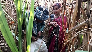 PatelQueen :- Ganne ki khet Me jabardast chudai full HD sex