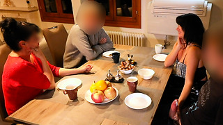 I Let out HIS Enormous COCK IN RESTAURANT! PUBLIC EXTREM!