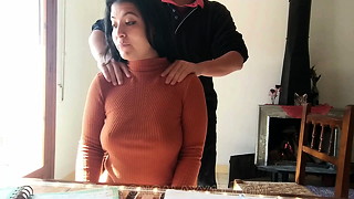 Kinky college girl with a big bum gets nailed by the schoolteacher who gives her private lessons