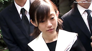 No way! Asian school teenage gets torn up by step-dad and stepsister! Taboo, Assfuck! Pussy, wet pussy, teenage 18, 18YO