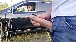 I pull out my pipe on a beach. This youthfull dame looks perplexed by what she observes !!