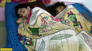 Indian cuckold wifey penetrating with another man but caught! Hindi sex