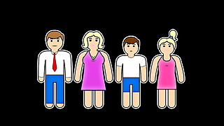 Step Step Dad Sees Daughter-in-law Avery in Shower and Pokes Her After!