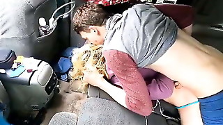 Mel takes Large lollipop