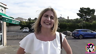 Scorching busty milf fucked rock hard by a French weenie