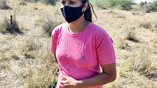 The desi scanty lady was working alone on her farm when the stepbrother seduced her and commenced fuckin' her